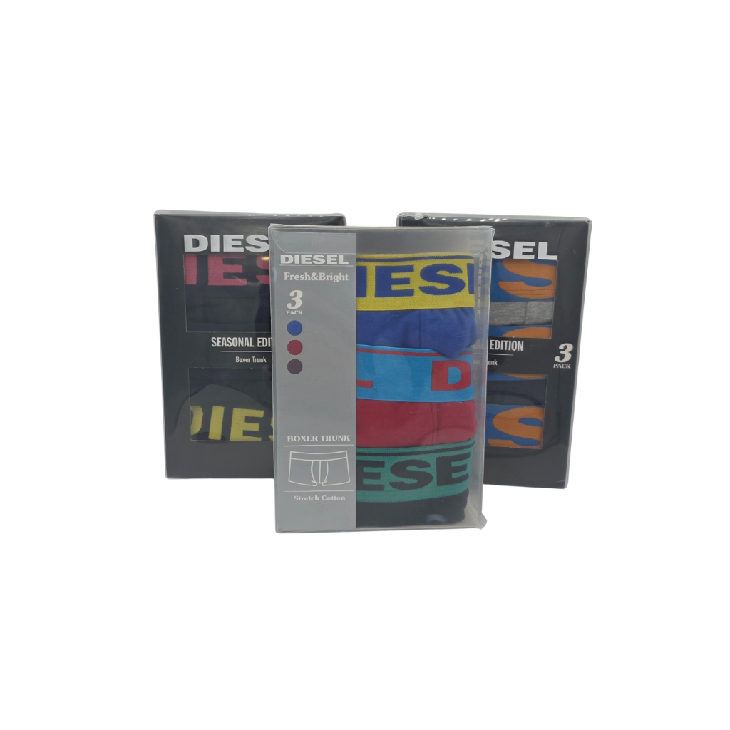 Diesel UMBX‑Kory Boxershorts – Bequemer 3‑Pack für Herren