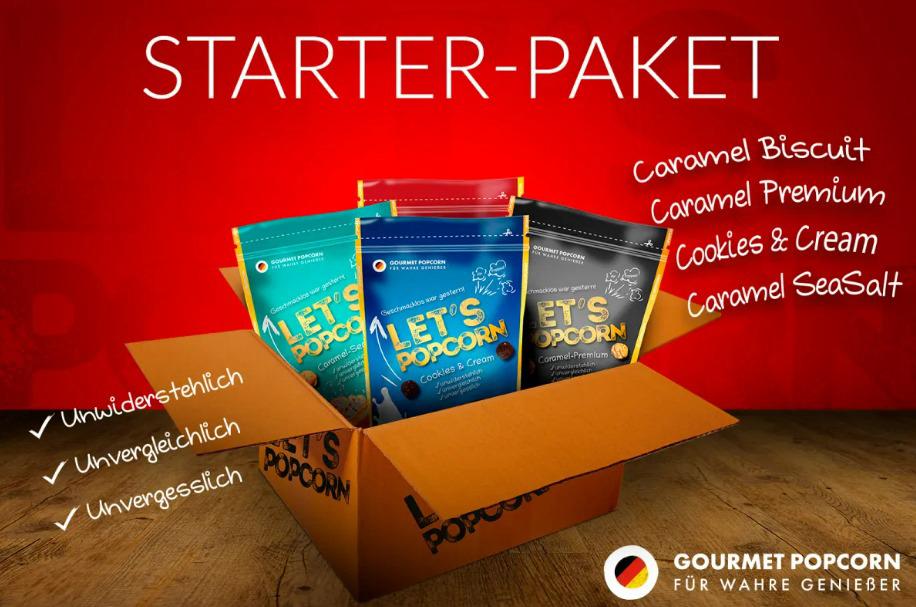 Let’s Popcorn – Gourmet-Popcorn in vielen leckeren Sorten