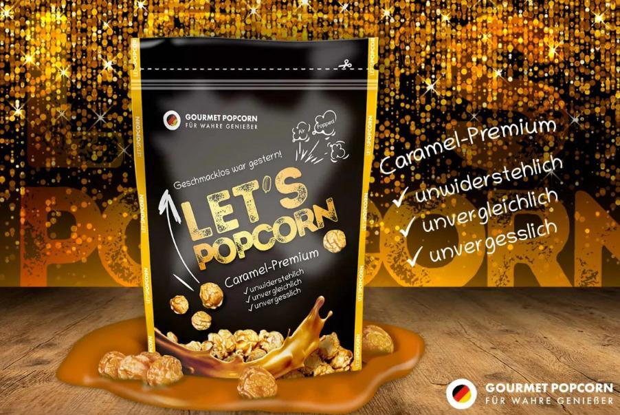 Let’s Popcorn – Gourmet-Popcorn in vielen leckeren Sorten