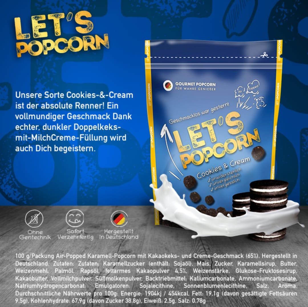 Let’s Popcorn – Gourmet-Popcorn in vielen leckeren Sorten