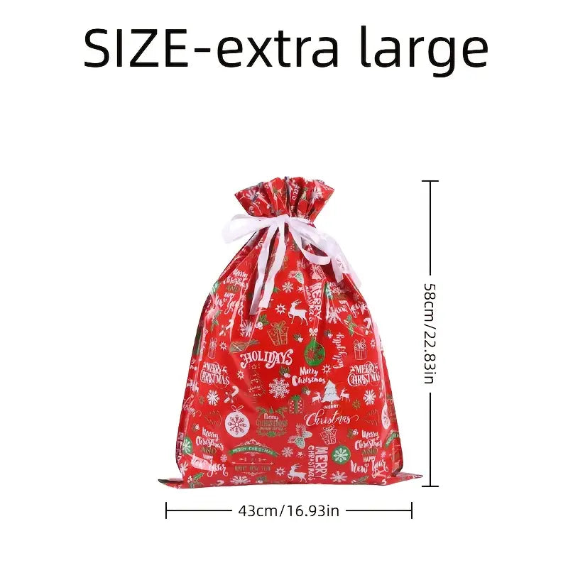 20x Weihnachts-Geschenktüten mit Selbstverschluss