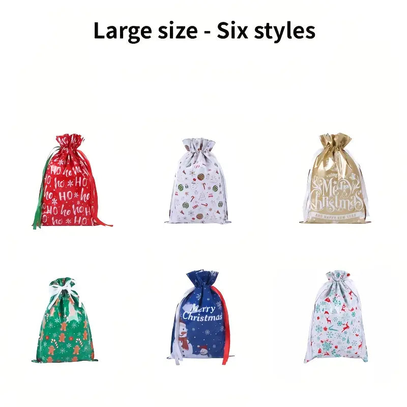 20x Weihnachts-Geschenktüten mit Selbstverschluss