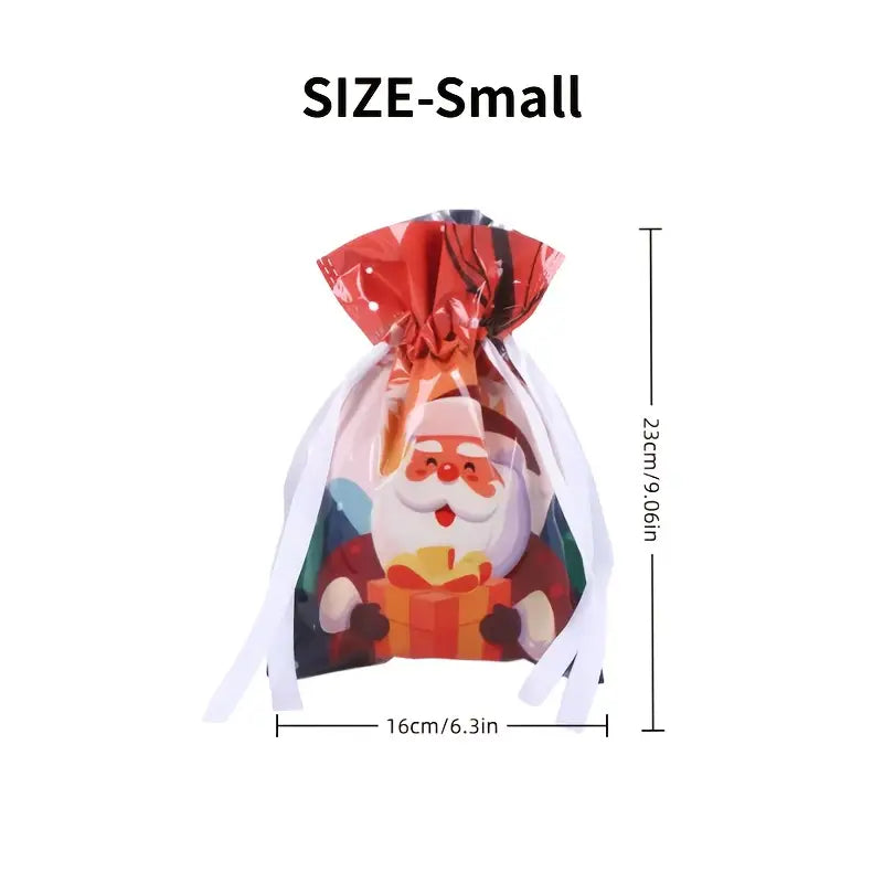 20x Weihnachts-Geschenktüten mit Selbstverschluss